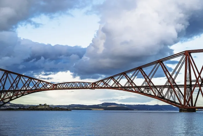 Framed Print : Forth Bridge and Queensferry Crossing Print, Scotland Framed Print : Forth Bridge and Queensferry Crossing Print, Scotland