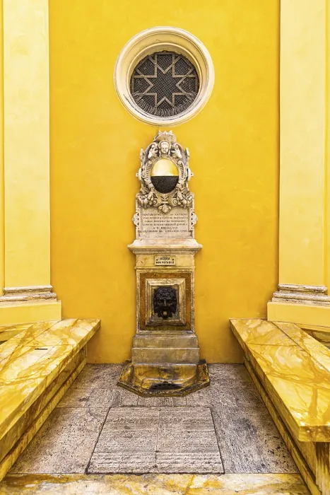 Framed Print : Siena Fountain Bordered with Marble Print, Tuscany, Italy Framed Print : Siena Fountain Bordered with Marble Print, Tuscany, Italy