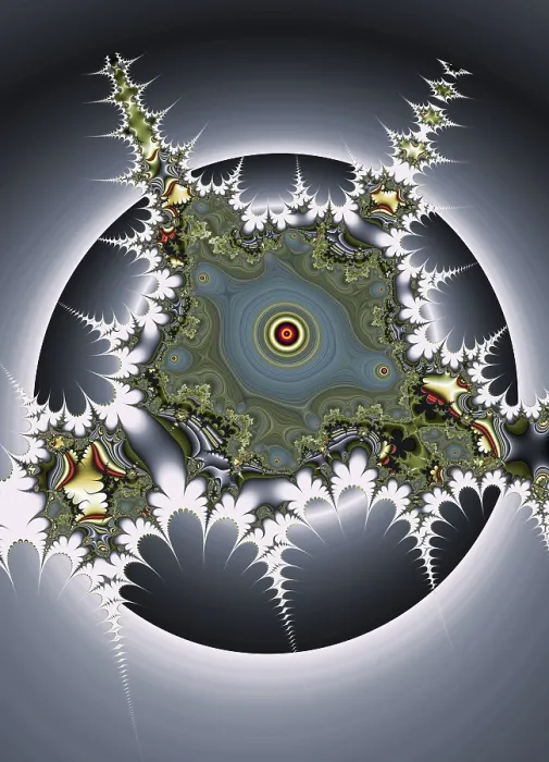 Framed Print : Abstract Fractal Graphics Print Framed Print : Abstract Fractal Graphics Print