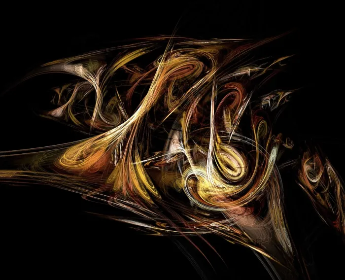 Framed Print : Fractal Object Print - Intricate Patterns