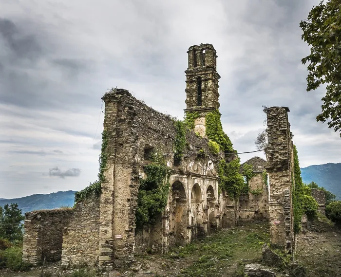 Framed Print : Former Franciscan Monastery of Orezza Print, Valle di-Rostino, Corsica Framed Print : Former Franciscan Monastery of Orezza Print, Valle di-Rostino, Corsica