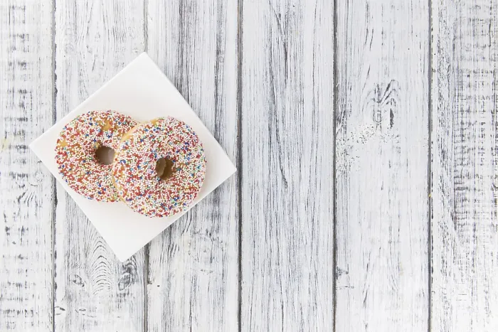 Framed Print : Some Fresh Made Donuts Print - View from Above Framed Print : Some Fresh Made Donuts Print - View from Above