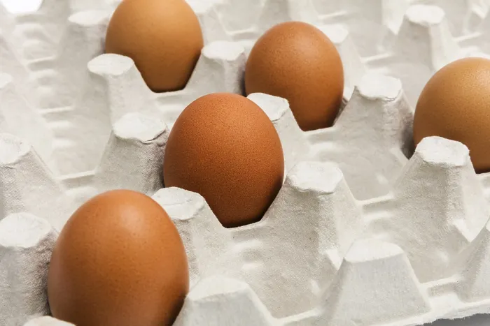 Framed Print : Fresh Eggs in the Package Print Framed Print : Fresh Eggs in the Package Print