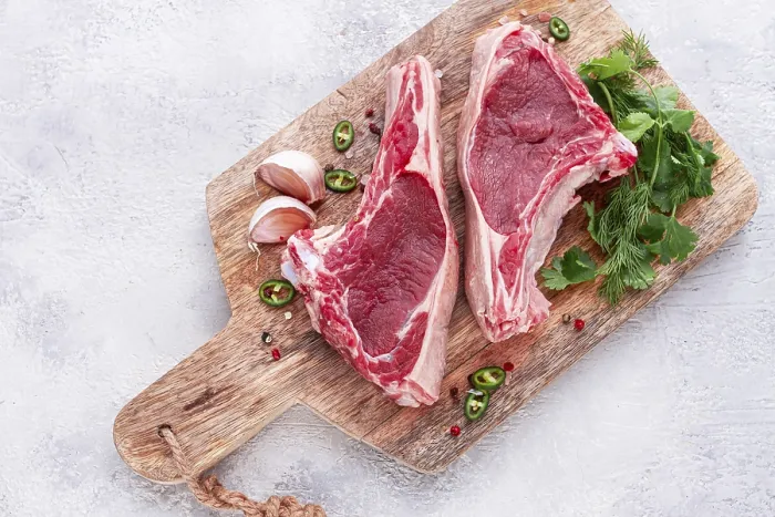 Framed Print : Fresh Beef on the Bone Print Framed Print : Fresh Beef on the Bone Print