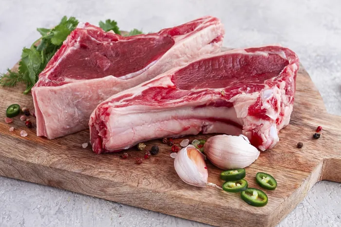 Framed Print : Fresh Beef on the Bone Print Framed Print : Fresh Beef on the Bone Print