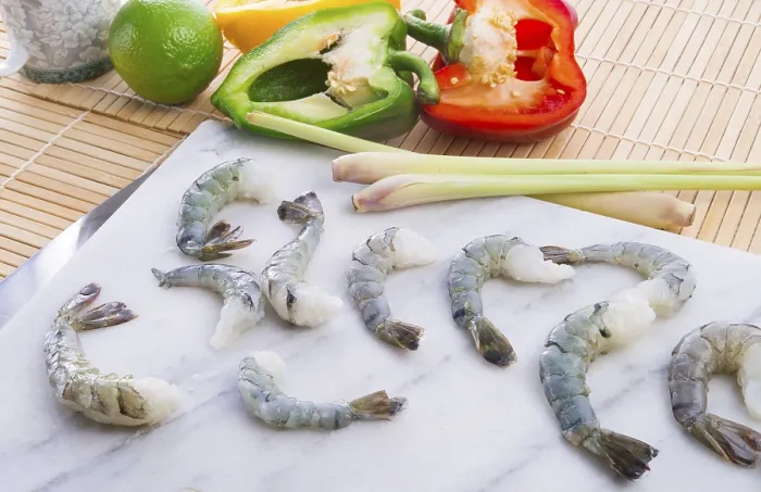 Framed Print : Fresh Shrimp Print Framed Print : Fresh Shrimp Print