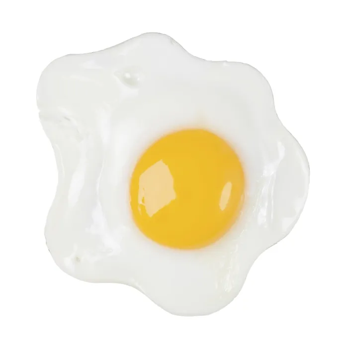 Framed Print : Fried Egg Print on White Background Framed Print : Fried Egg Print on White Background
