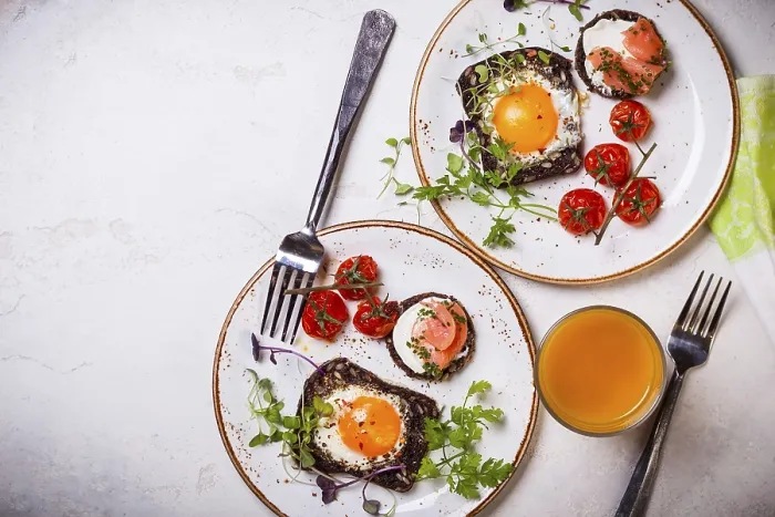 Framed Print : Fried Eggs on Whole Grain Bread Print Framed Print : Fried Eggs on Whole Grain Bread Print