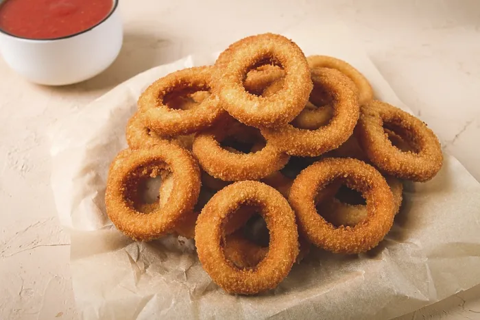 Framed Print : Deep-Fried Onion Rings Print Framed Print : Deep-Fried Onion Rings Print