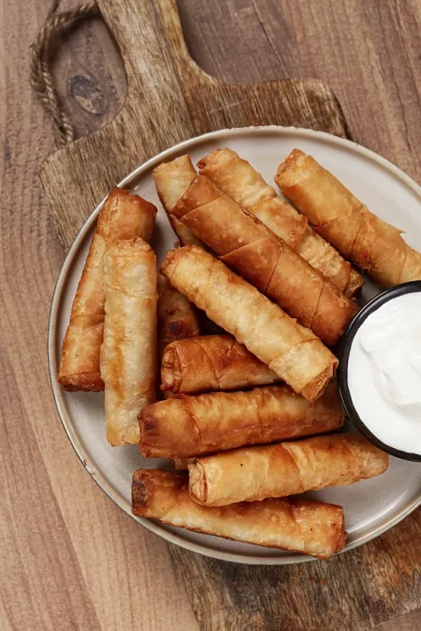 Framed Print : Fried Spring Rolls with Cheese Print Framed Print : Fried Spring Rolls with Cheese Print