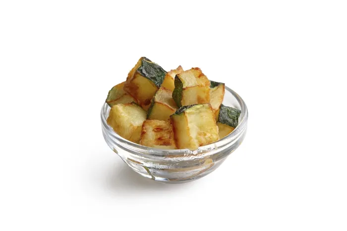 Framed Print : Zucchini Fried Square Chips Print Framed Print : Zucchini Fried Square Chips Print