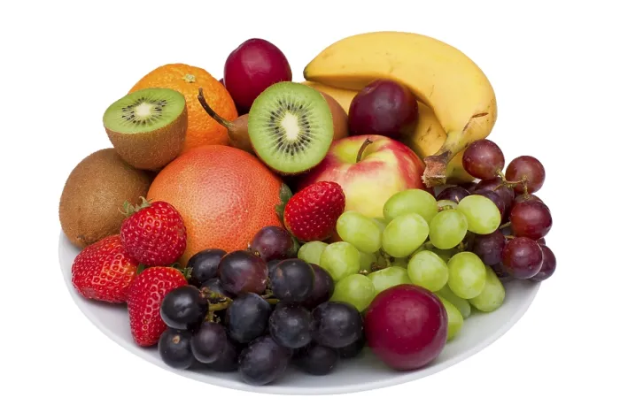 Framed Print : Color Fruit Plate Print Framed Print : Color Fruit Plate Print