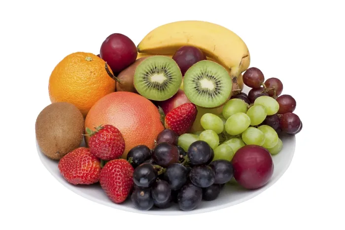 Framed Print : Color Fruit Plate Print Framed Print : Color Fruit Plate Print