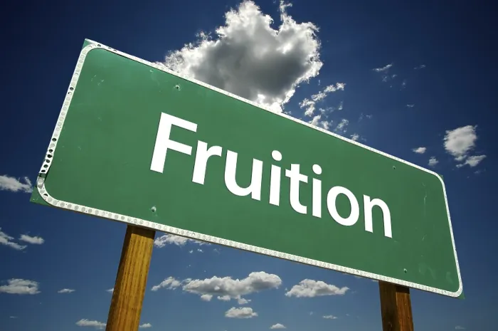 Framed Print : Fruition Road Sign Print with Dramatic Sky Framed Print : Fruition Road Sign Print with Dramatic Sky