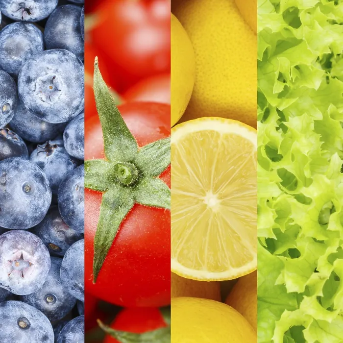 Framed Print : Fruits and Berries Collage Print Framed Print : Fruits and Berries Collage Print