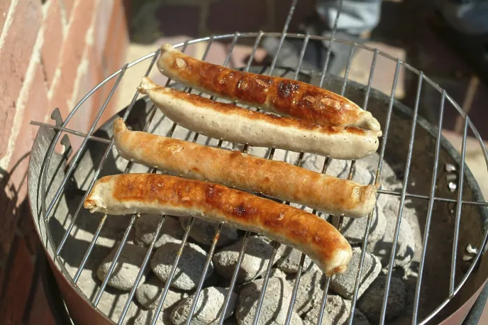 Framed Print : Pan-Fried Sausage Print Framed Print : Pan-Fried Sausage Print