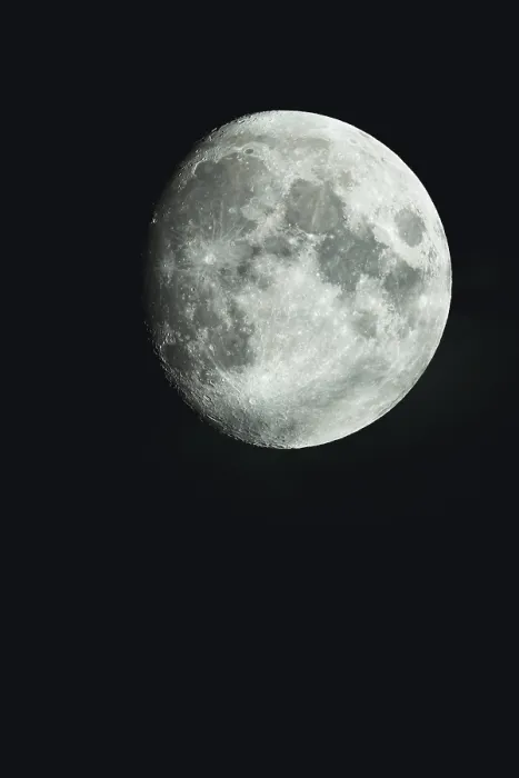 Framed Print : Fullmoon in the Black Sky Print, Devon, England Framed Print : Fullmoon in the Black Sky Print, Devon, England
