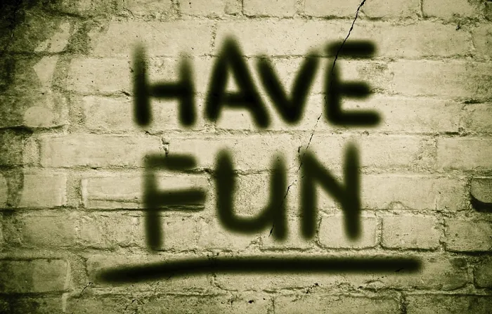 Framed Print : Have Fun Concept Print Framed Print : Have Fun Concept Print