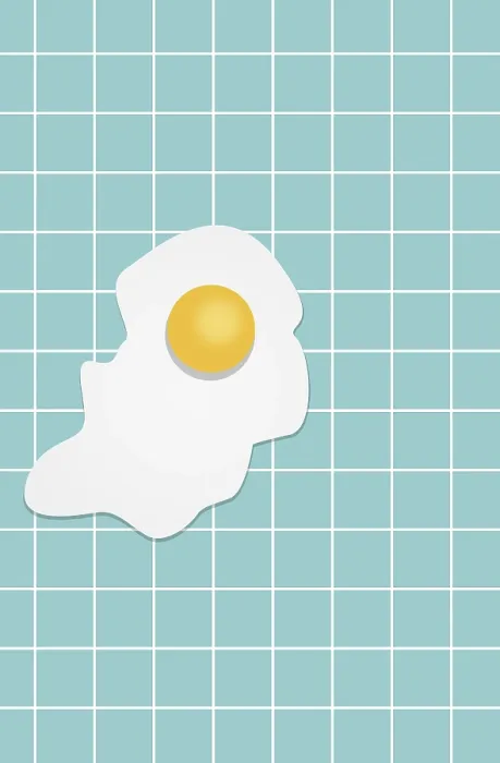Framed Print : Funny Fried Eggs Pop Art Print Framed Print : Funny Fried Eggs Pop Art Print