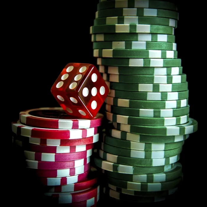 Framed Print : Gambling Chips Print on Black Background Framed Print : Gambling Chips Print on Black Background