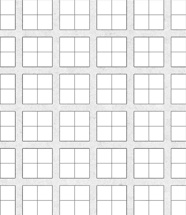 Framed Print : Geometric Pattern Black-Lined Squares White Background Print Framed Print : Geometric Pattern Black-Lined Squares White Background Print