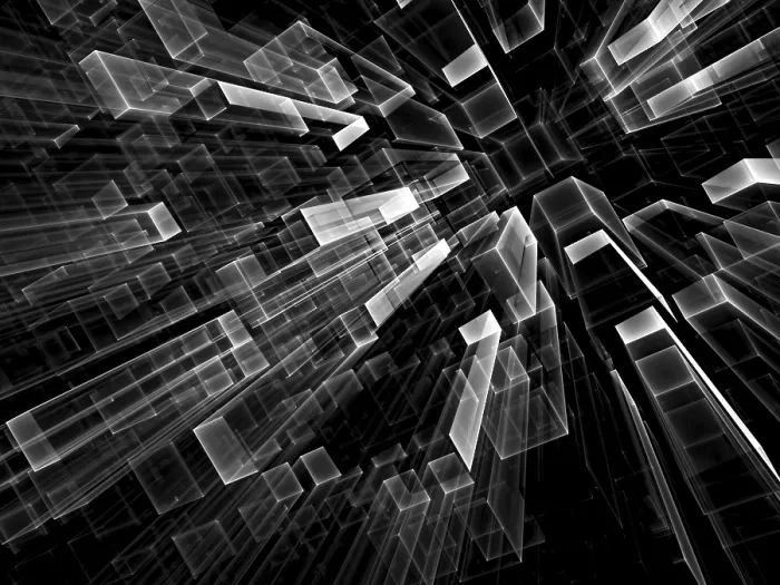 Framed Print : Geometric Technology Print - Abstract Fractal Background Framed Print : Geometric Technology Print - Abstract Fractal Background