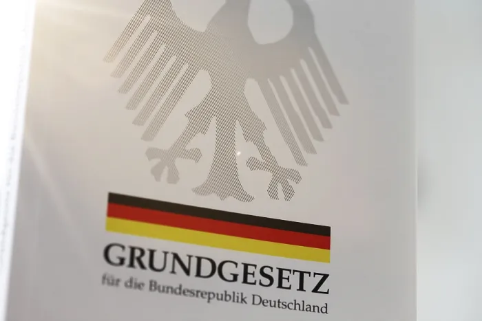 Framed Print : German Basic Law Print Framed Print : German Basic Law Print