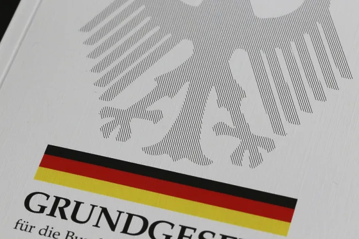 Framed Print : German Basic Law Print Framed Print : German Basic Law Print