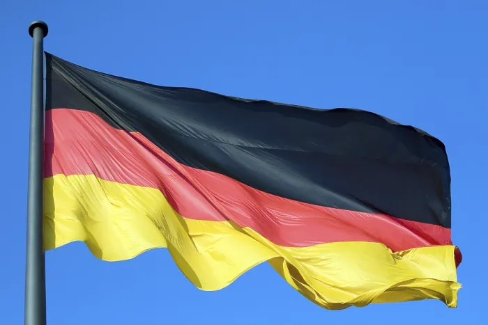 Framed Print : German Flag Print - Black, Red and Gold Framed Print : German Flag Print - Black, Red and Gold