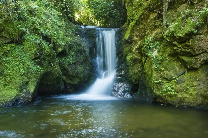 Framed Print : Geroldsauer Wasserfall Waterfall Print, Schwarzwald Germany