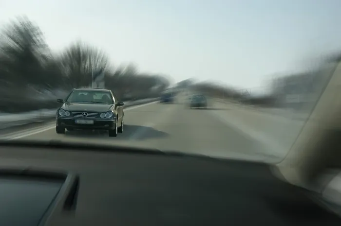 Framed Print : A Ghost Driver on the Motorway Print Framed Print : A Ghost Driver on the Motorway Print