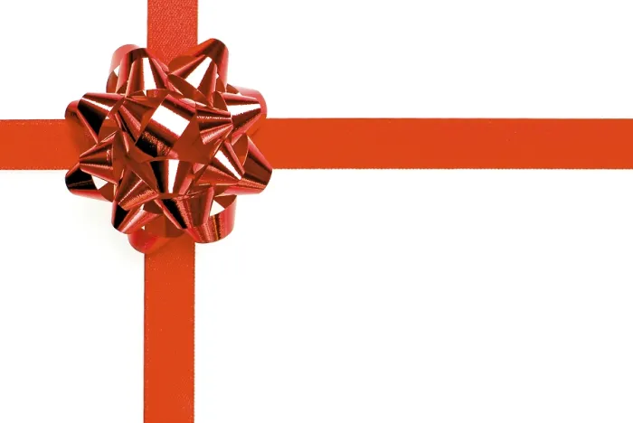 Framed Print : Gift Bow with Red Ribbon Print Framed Print : Gift Bow with Red Ribbon Print