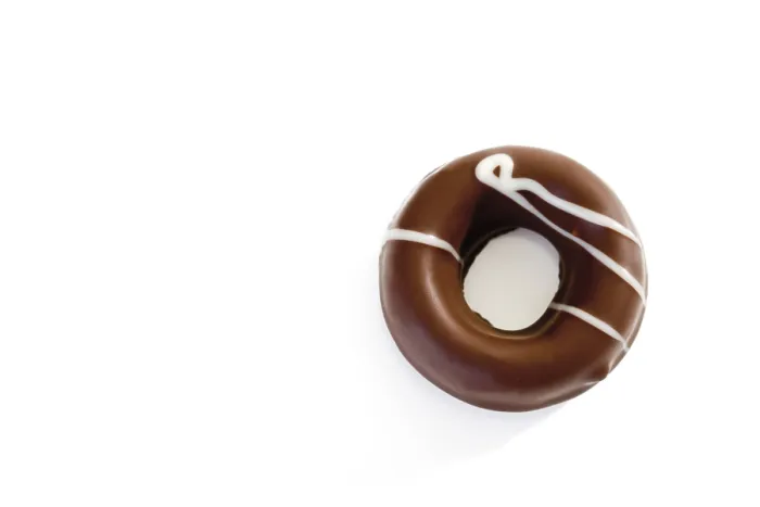 Framed Print : Ginger Candy Ring Print in Chocolate Icing Framed Print : Ginger Candy Ring Print in Chocolate Icing