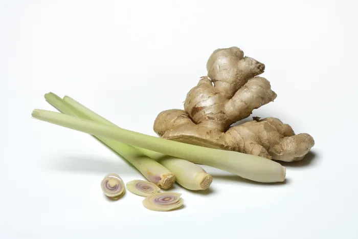 Framed Print : Ginger, Ginger Root and Lemongrass Print Framed Print : Ginger, Ginger Root and Lemongrass Print
