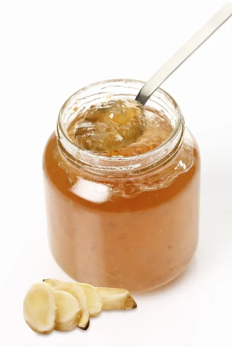 Framed Print : Ginger Jam Print: Spoon and Jar Framed Print : Ginger Jam Print: Spoon and Jar