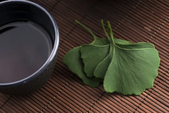 Framed Print : Ginkgo Tea Print Framed Print : Ginkgo Tea Print
