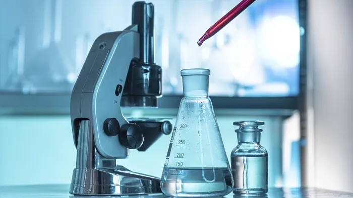 Framed Print : Glassware Microscope Print Framed Print : Glassware Microscope Print