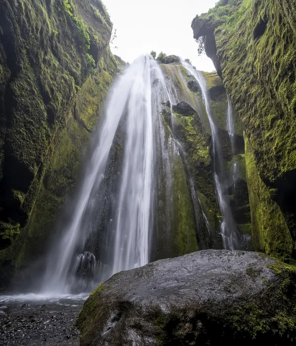 Framed Print : Gljufrabui Waterfall Print, South Iceland Framed Print : Gljufrabui Waterfall Print, South Iceland