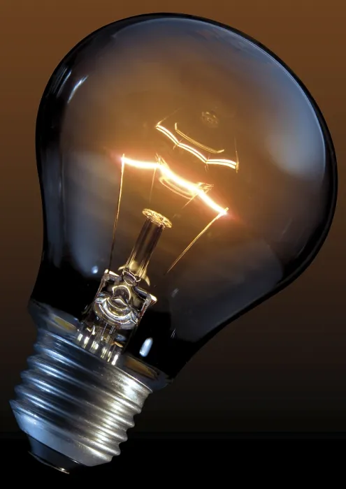 Framed Print : Glowing Lightbulb Print Framed Print : Glowing Lightbulb Print