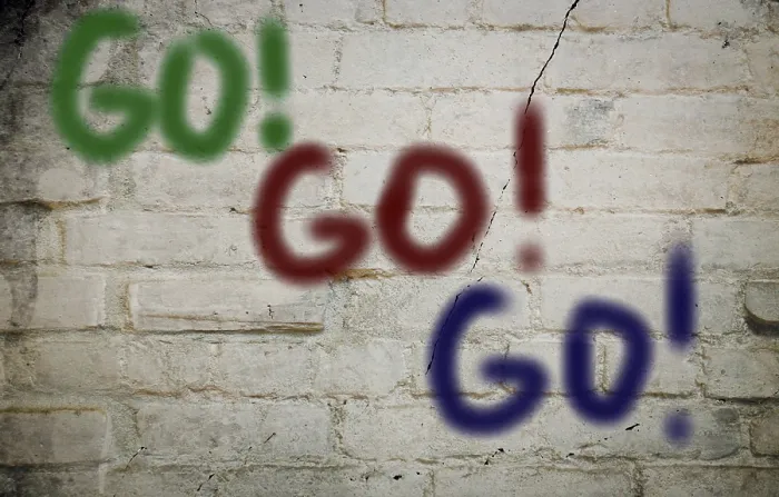 Framed Print : Go Go Go Concept Print Framed Print : Go Go Go Concept Print