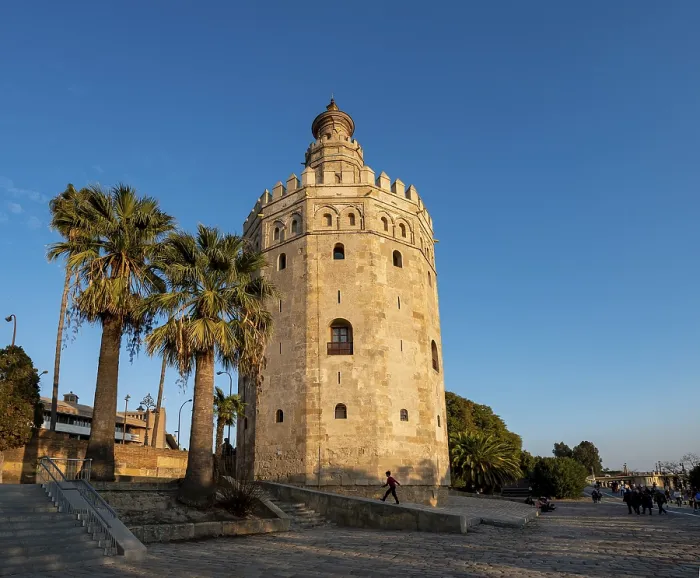Framed Print : Gold Tower in the Evening Light Print, Torre del Oro, Spain Framed Print : Gold Tower in the Evening Light Print, Torre del Oro, Spain