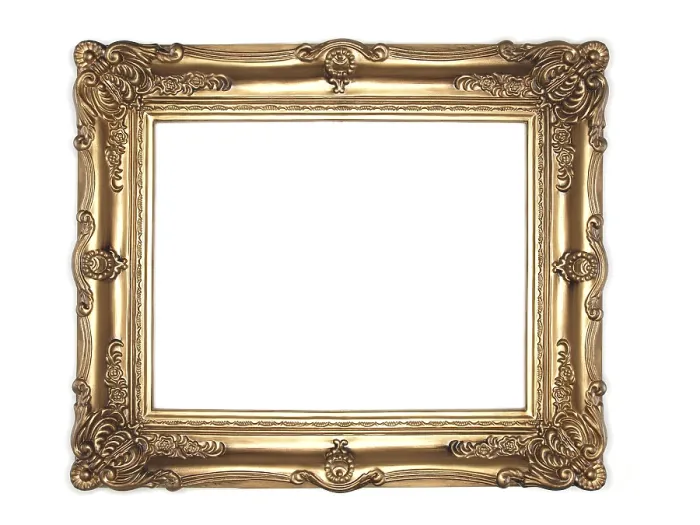 Framed Print : Golden Frame Print Framed Print : Golden Frame Print