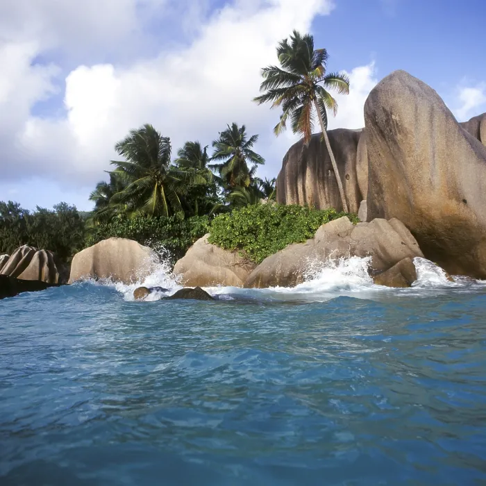 Framed Print : Granite Rocks on Anse Source a Jean Beach Print, La Digue Framed Print : Granite Rocks on Anse Source a Jean Beach Print, La Digue