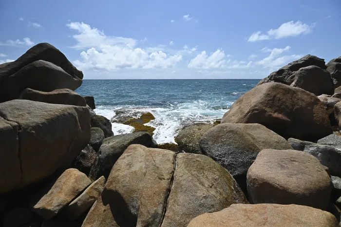 Framed Print : Granite Rocks Print at Anse Source dArgent, La Digue Framed Print : Granite Rocks Print at Anse Source dArgent, La Digue