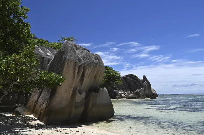 Framed Print : Granite Rocks Print at Anse Source d'Argent, La Digue Framed Print : Granite Rocks Print at Anse Source d'Argent, La Digue