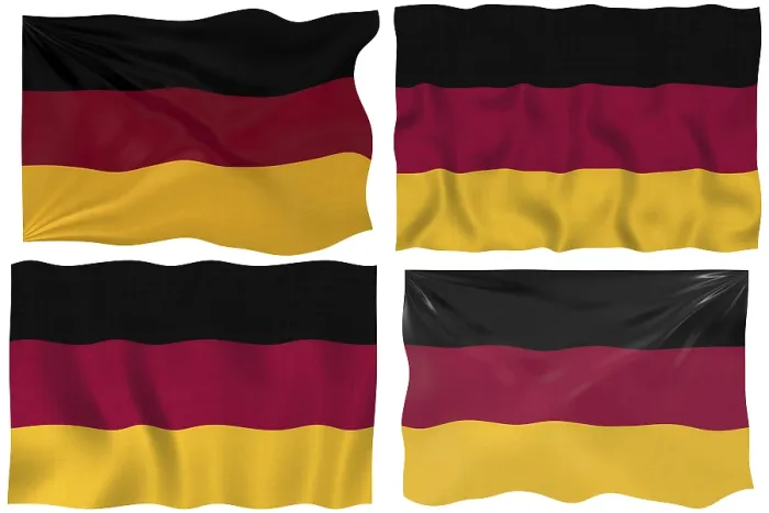 Framed Print : Large Print of the German Flag Framed Print : Large Print of the German Flag