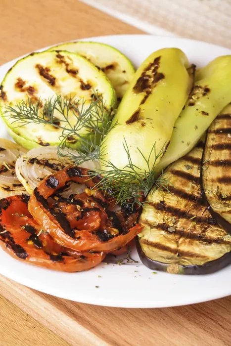 Framed Print : Grilled Vegetables Print: Eggplant, Squash and Tomato Framed Print : Grilled Vegetables Print: Eggplant, Squash and Tomato