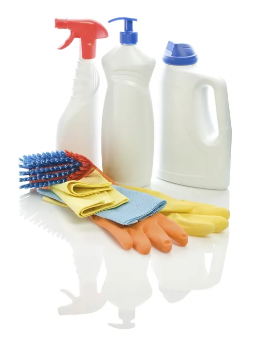 Framed Print : Cleaning Supplies Print Framed Print : Cleaning Supplies Print