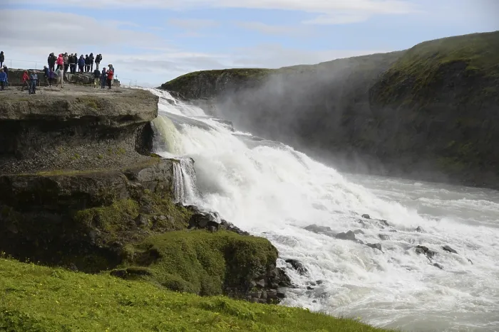 Framed Print : Gullfoss Print, Iceland Framed Print : Gullfoss Print, Iceland
