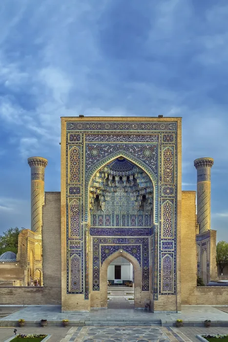 Framed Print : Gur e Amir Mausoleum Print Framed Print : Gur e Amir Mausoleum Print